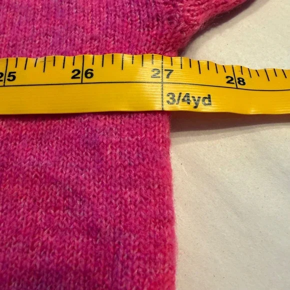 Vince Camuto Hot Pink Womens 2X Boxy‎ VNeck Sweater - Picture 8 of 9